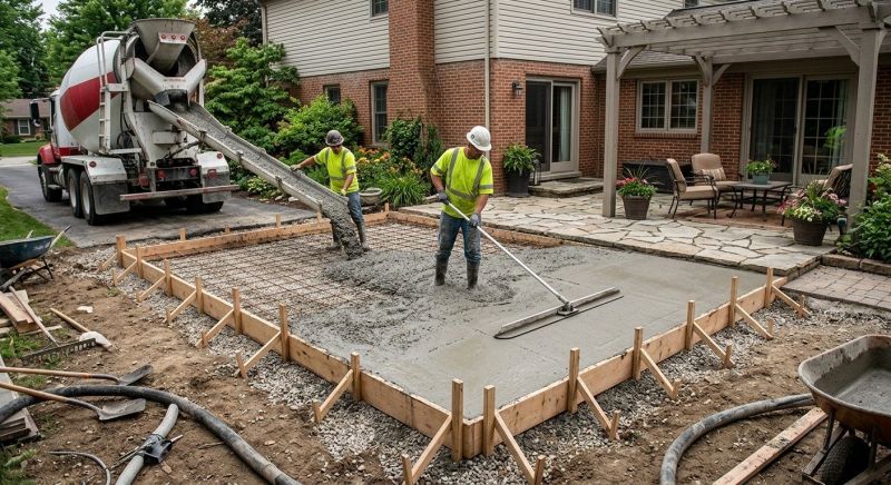 Concrete Installation in Montgomery County, PA