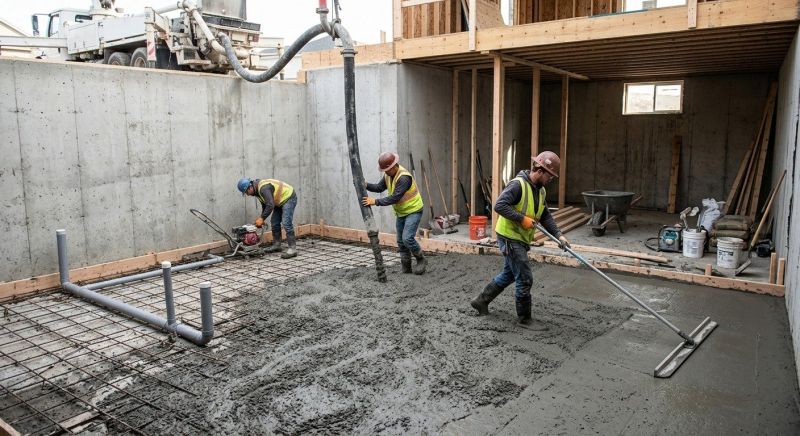 Basement Concrete Installation in Bala Cynwyd, PA