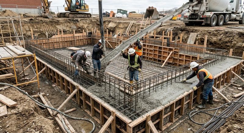 Basement Concrete Installation in Coopersburg, PA