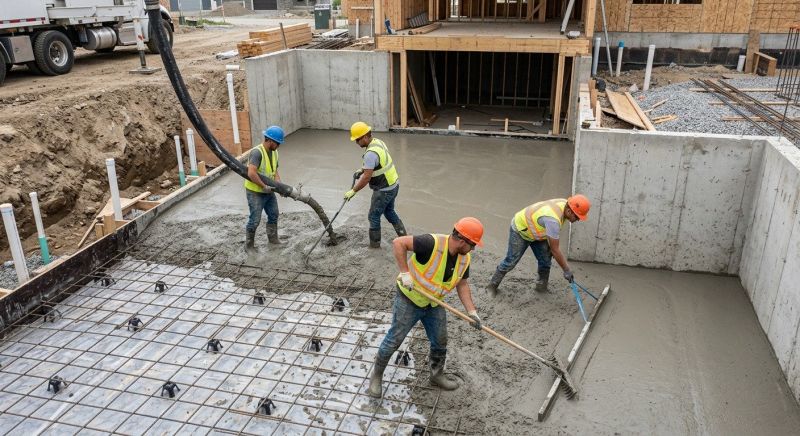Basement Concrete Installation in Gladwyne, PA