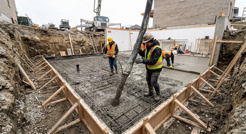 Basement Concrete Installation in Montgomery County, PA