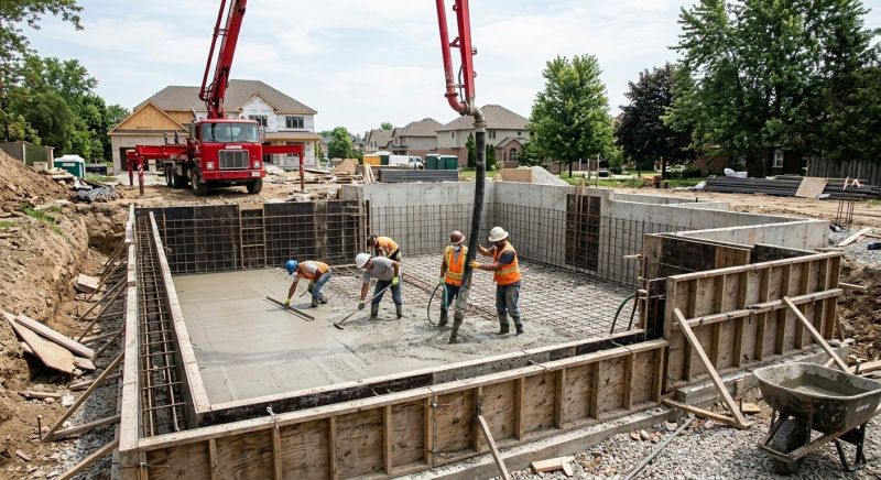 Basement Slab Installation in Montgomery County, PA