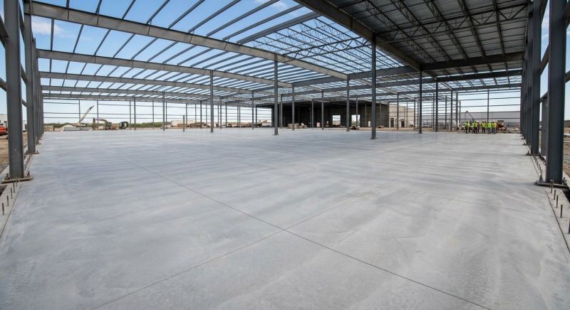 Commercial Slab Construction in Dublin, PA