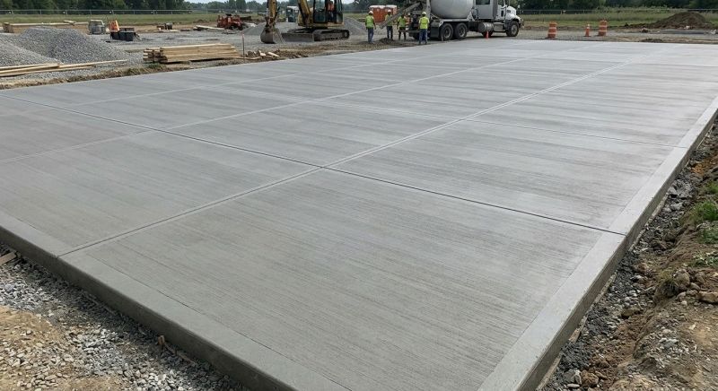Commercial Slab Construction in Emmaus, PA