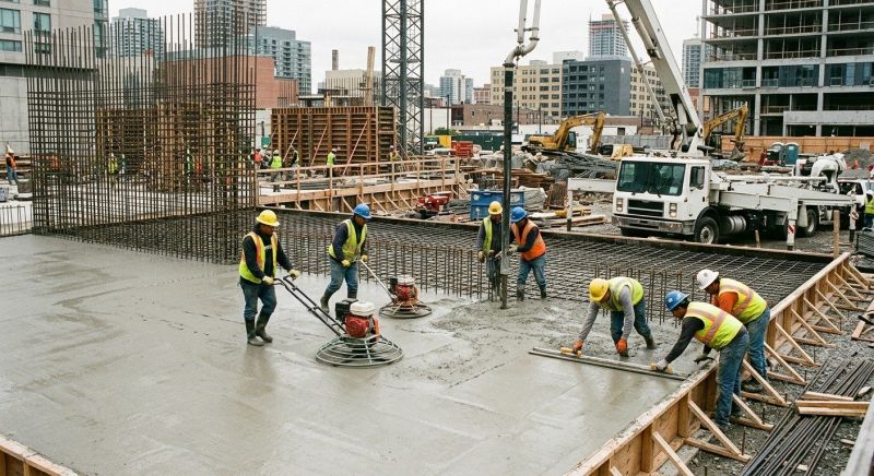 Commercial Slab Construction in Lansdale, PA