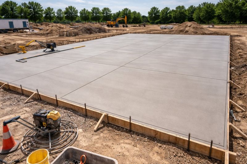 Commercial Slab Construction in Malvern, PA