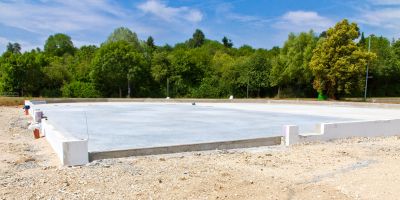 Commercial Slab Installation in Devon, PA