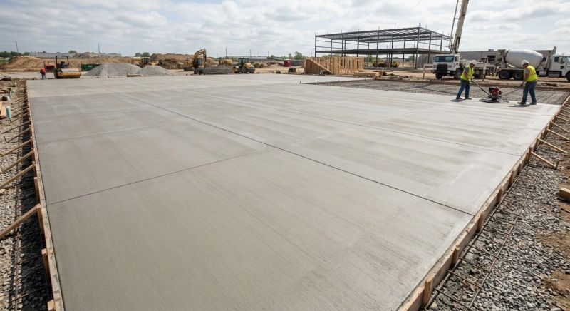 Commercial Slab Installation in Hatboro, PA