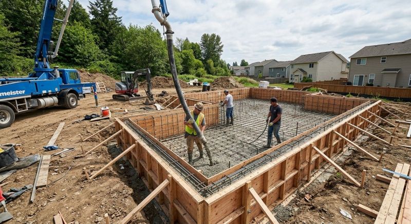 Concrete Foundation Installation in Glenside, PA
