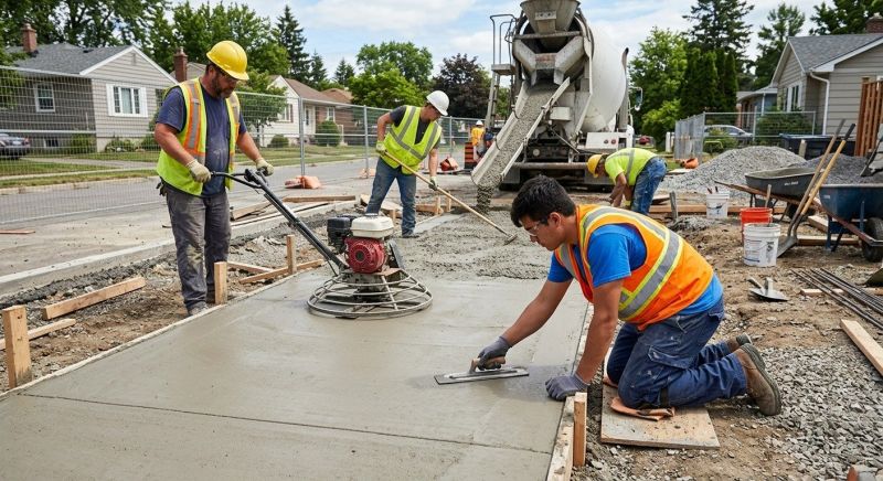 Concrete Work in Montgomery County, PA