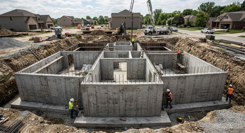 Foundation Construction in Blue Bell, PA