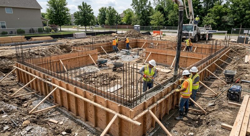 Foundation Construction in Hatboro, PA