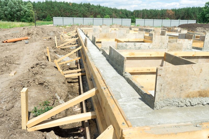 Foundation Footer Installation in Montgomery County, PA