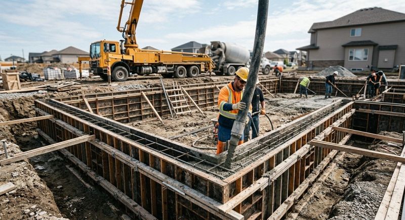 Foundation Wall Pouring in Camden, NJ